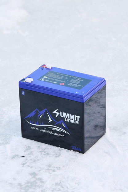 52Ah NMC Lithium-Ion Battery with Charger & Bluetooth