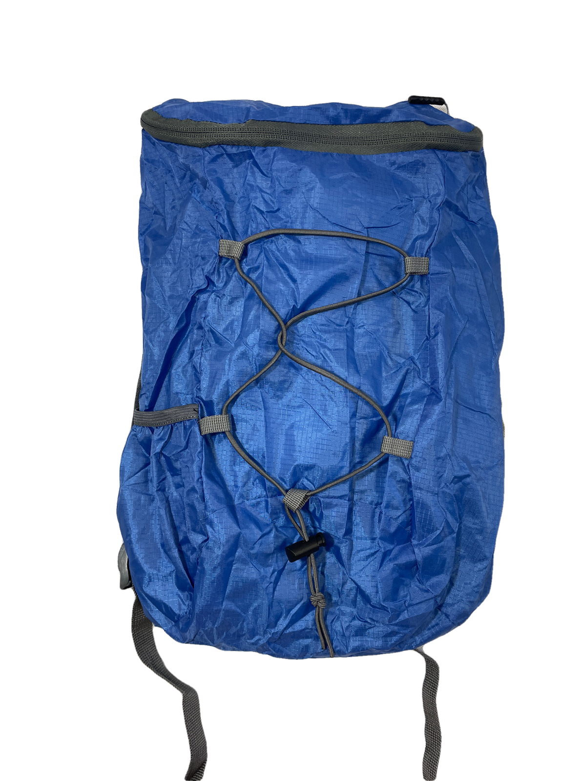 Blue bungee polyester day pack (603)