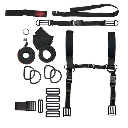 HOG Flex Deluxe Backplate Harness