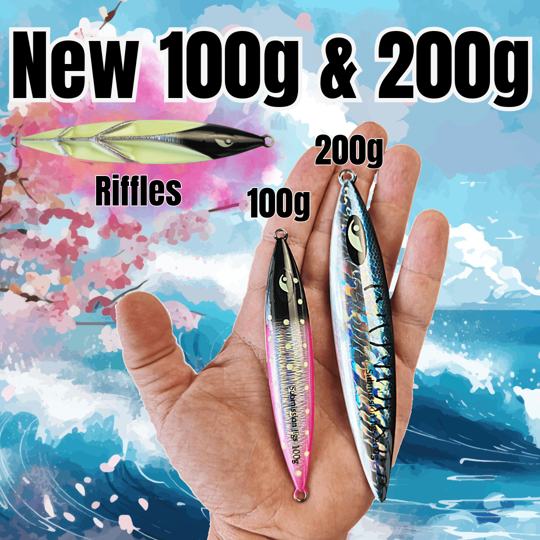 Javelin Slow Pitch Jig – 100g & 200g