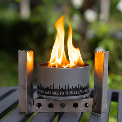 Collapsible Portable Camp Stove, Cooker & Trivet