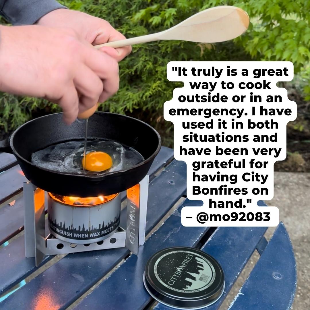 Collapsible Portable Camp Stove, Cooker & Trivet
