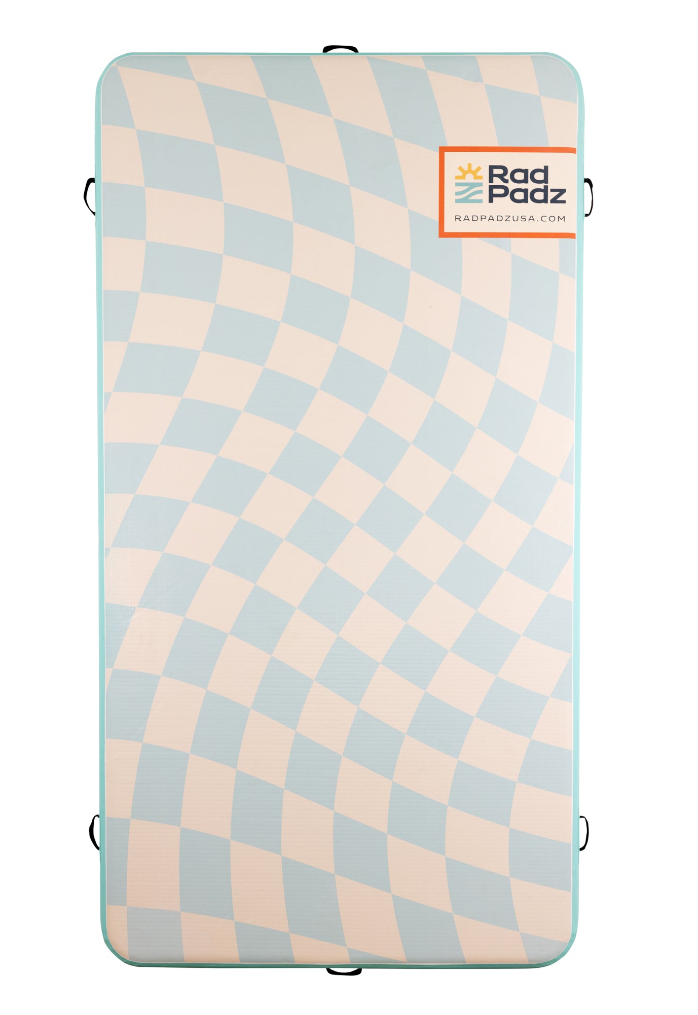 RadPadz® Cannonballer – Abstract | 6'x12' Inflatable Dock Platform