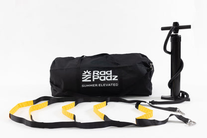 RadPadz® Cannonballer – Abstract | 6'x12' Inflatable Dock Platform