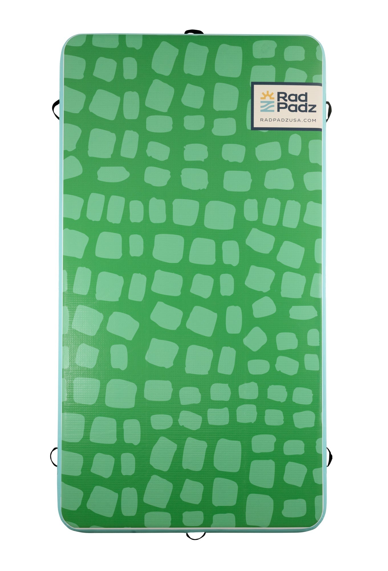 RadPadz® Cannonballer – Croc | 6'x12' Inflatable Dock Platform