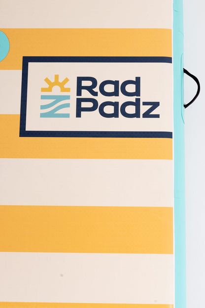 RadPadz® Cannonballer – Croc | 6'x12' Inflatable Dock Platform
