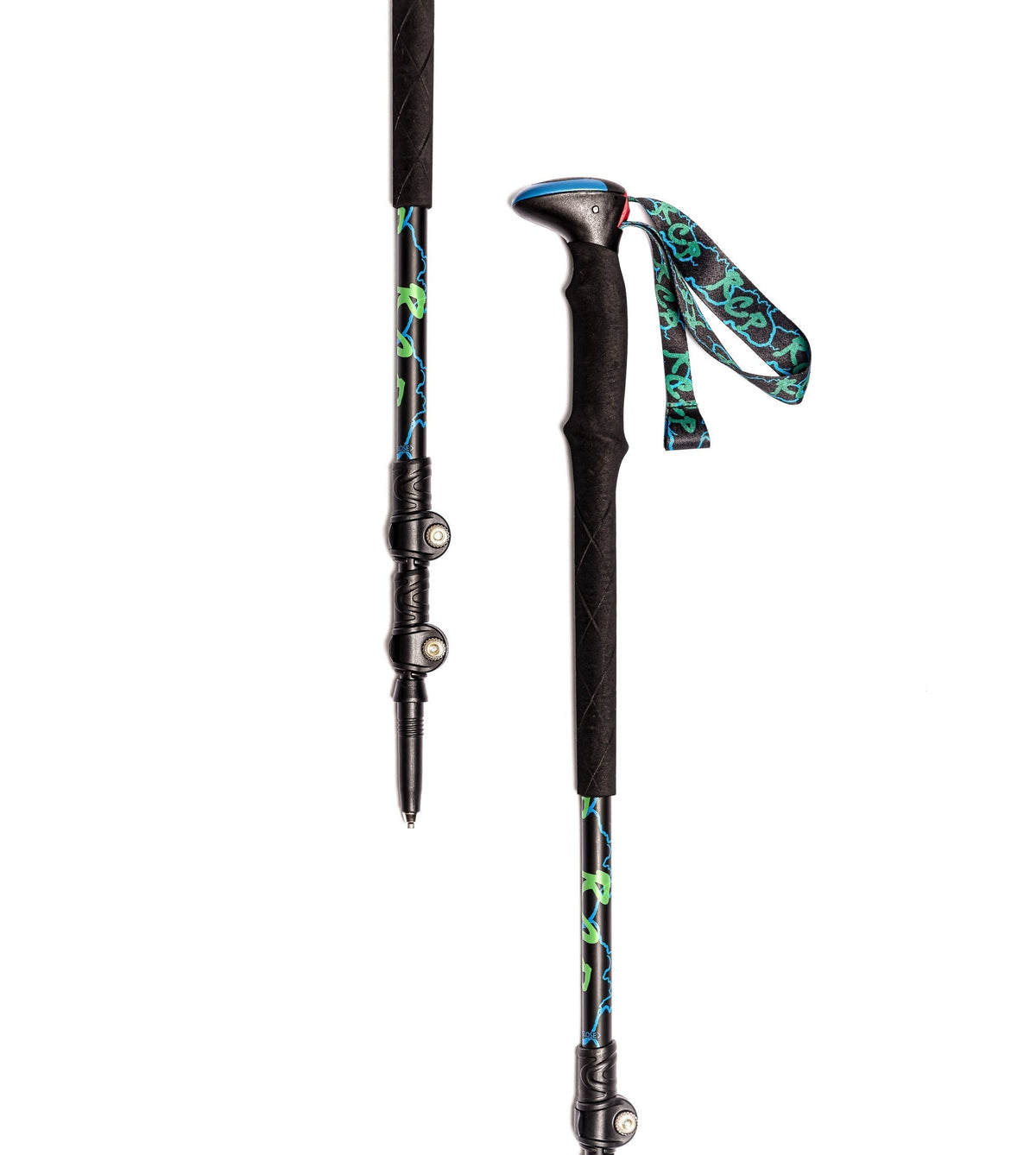 100% Carbon Ultralight Trekking Poles