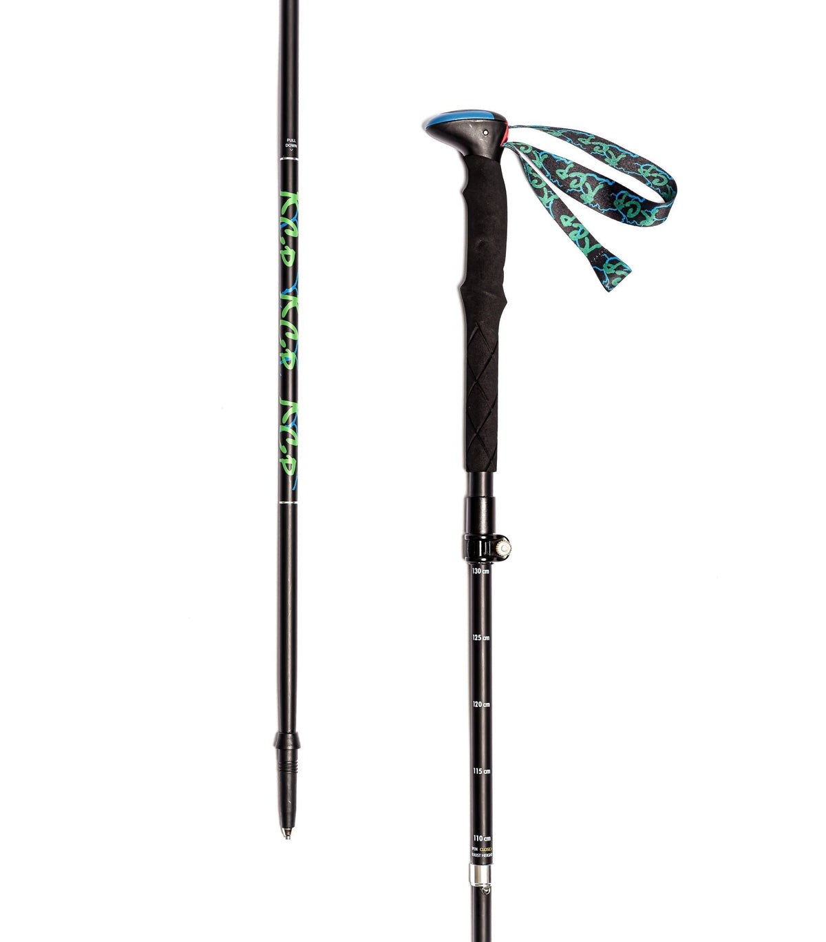 100% Carbon Folding Ultralight Trekking Poles