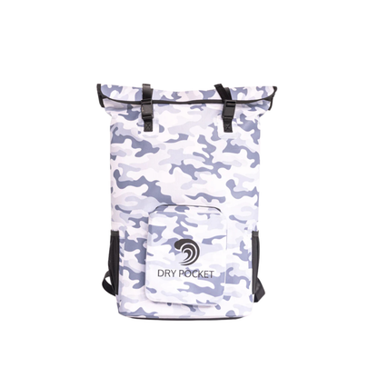 Dry Pocket Waterproof Floating Backpack Cooler - Snow Camo