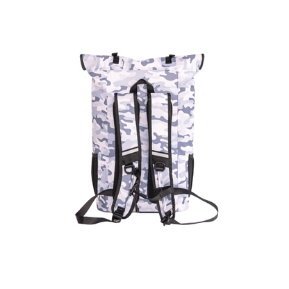 Dry Pocket Waterproof Floating Backpack Cooler - Snow Camo