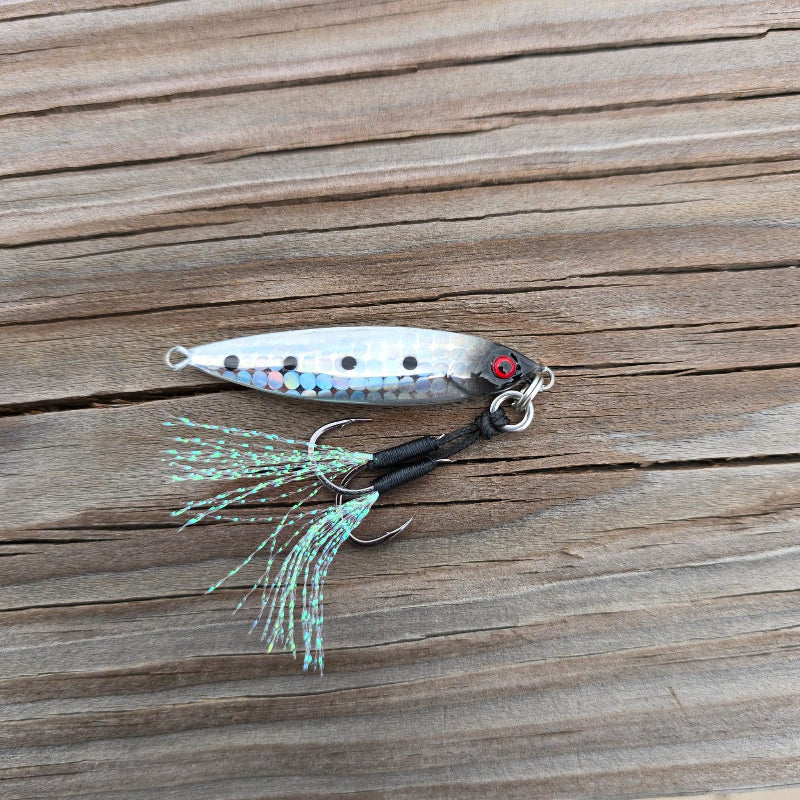 Mercenary Micro Slow Pitch Jig – 4-Pack – 10g & 15g