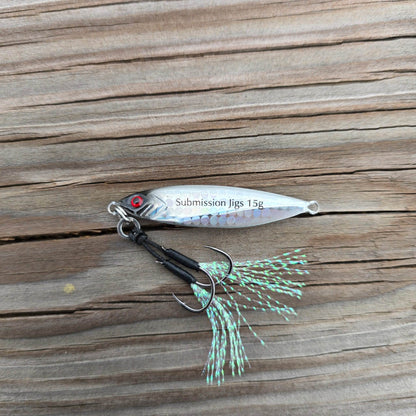 Mercenary Micro Slow Pitch Jig – 4-Pack – 10g & 15g