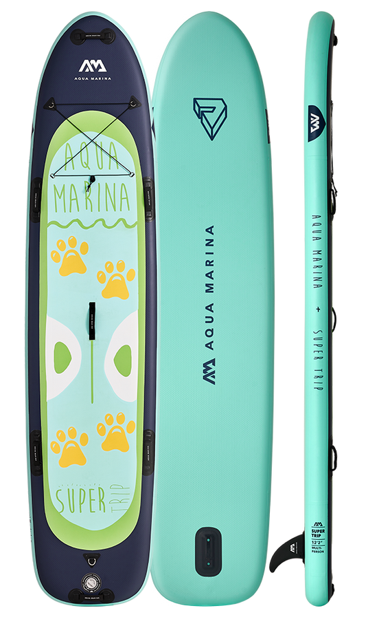 Aqua Marina SUPER TRIP 12'2" Inflatable Paddle Board Multi-person SUP