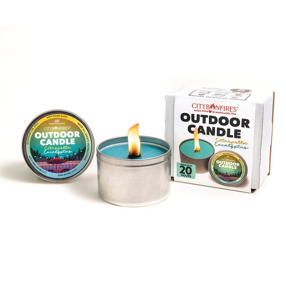 City Bonfires Citronella & Eucalyptus Outdoor Candle
