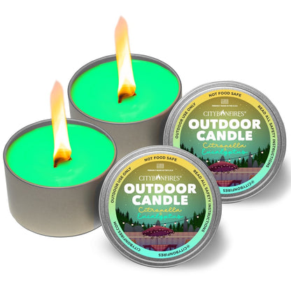 City Bonfires Citronella & Eucalyptus Outdoor Candle