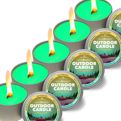 City Bonfires Citronella & Eucalyptus Outdoor Candle