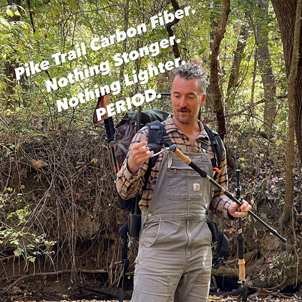 Pike Trail Adjustable Carbon Fiber Trekking Poles
