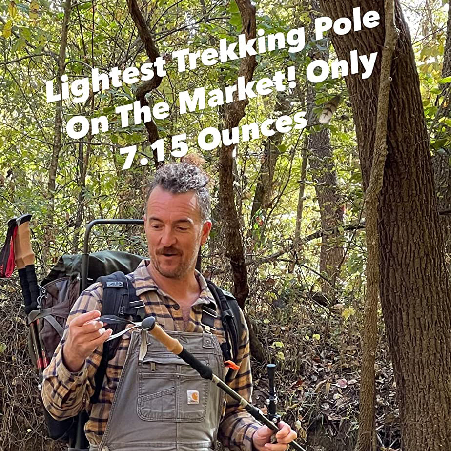 Pike Trail Adjustable Carbon Fiber Trekking Poles